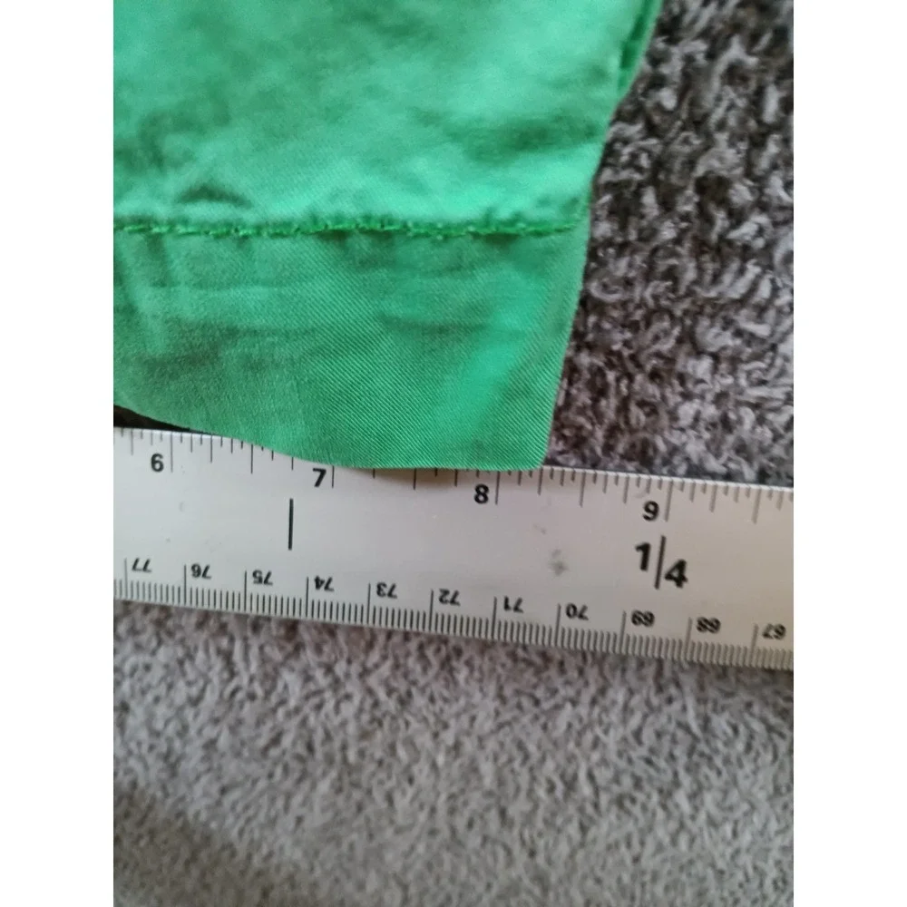 Polo Ralph Lauren Mens 40x32 Green Straight Fit Pima Cotton Chino Pants